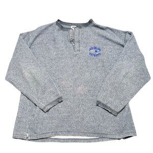 VTG New England Patriots Shirt Pullover The Edge Mens Size XL 1999 NFL